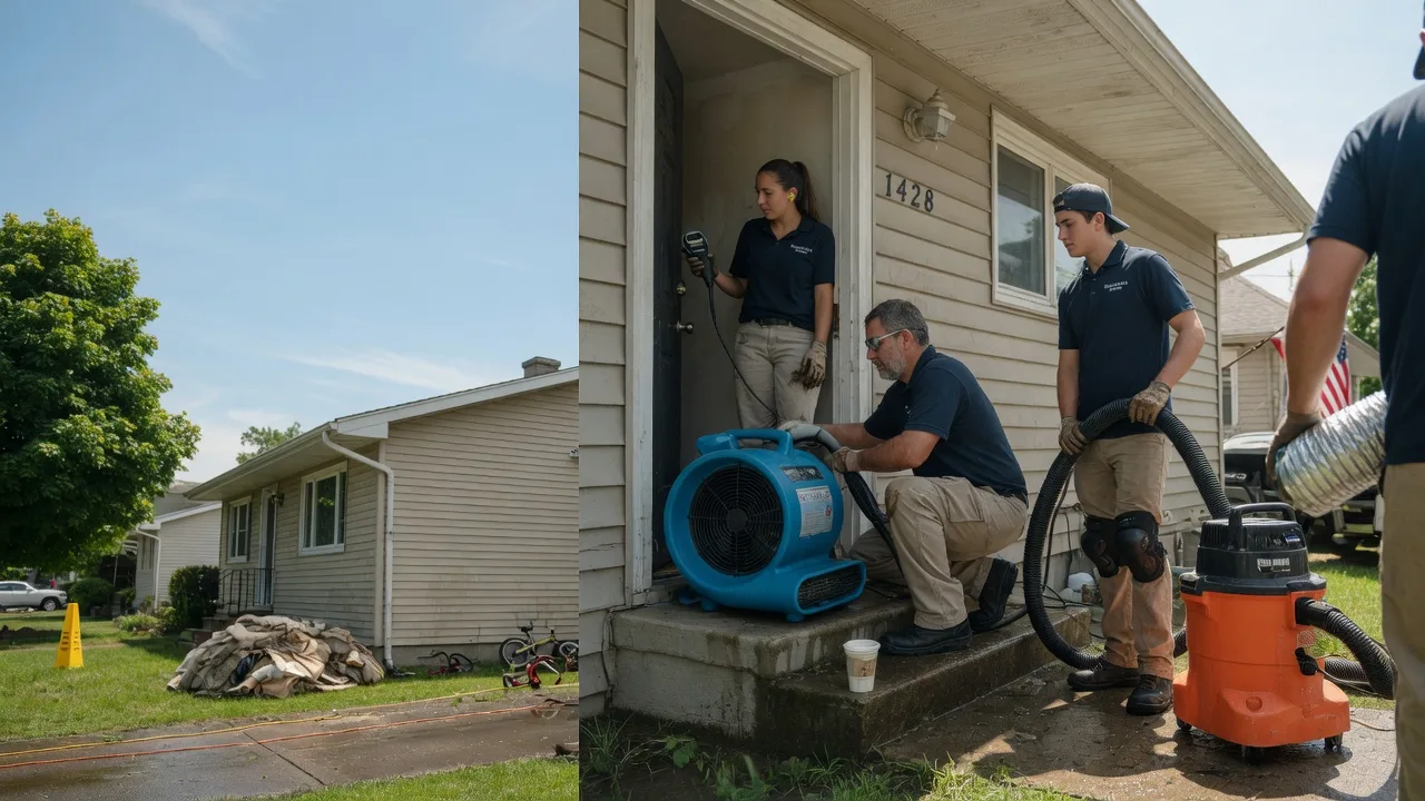 Water Damage Restoration in Leavenworth, KS near me